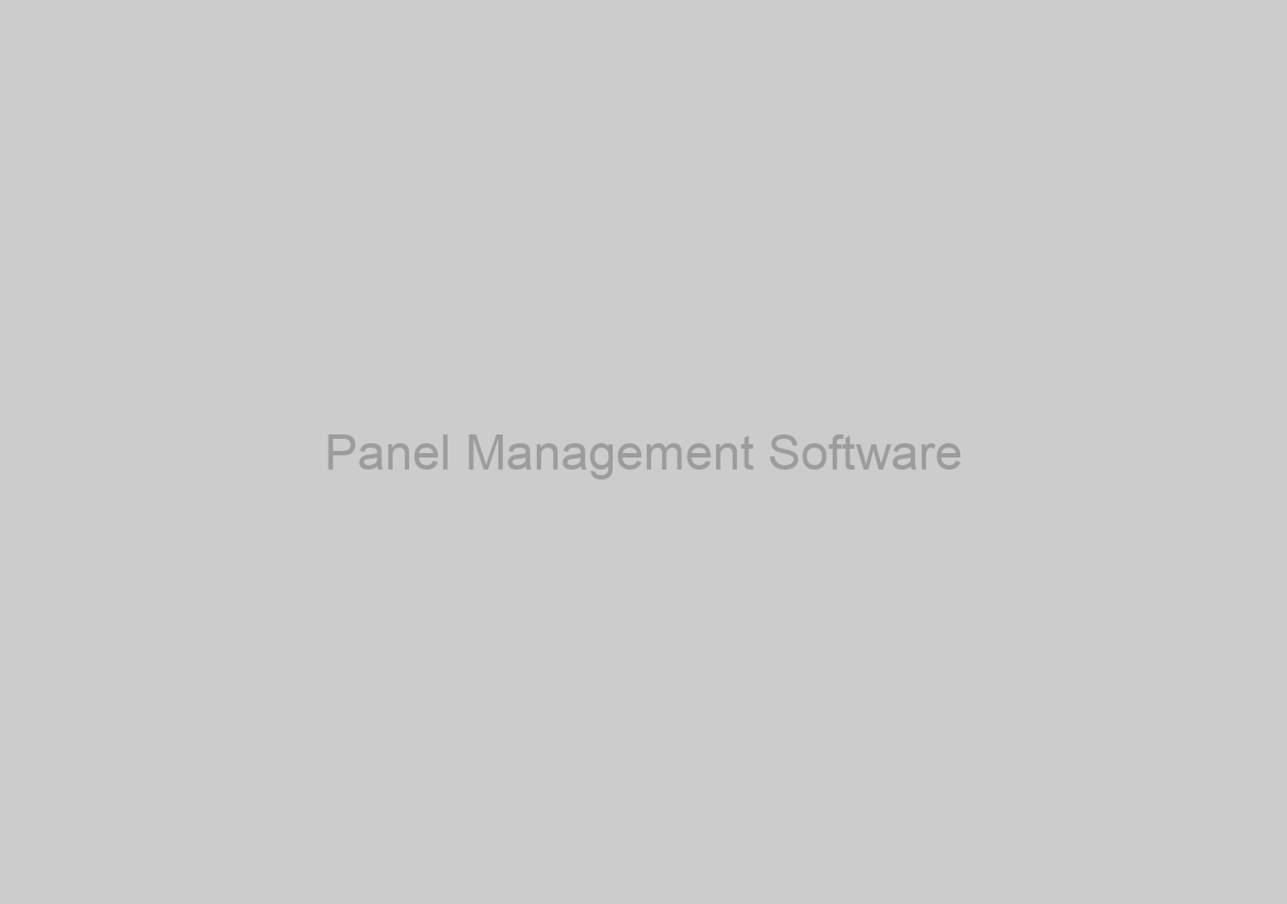 Panel Management Software